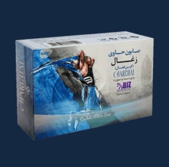 صابون ذغال کربن فعال برای بدن و صورت